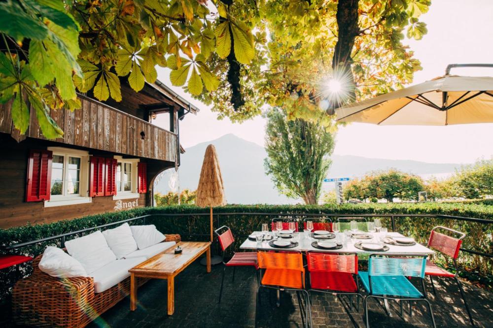 The Boutique Gasthaus Engel Walchwil Buitenkant foto