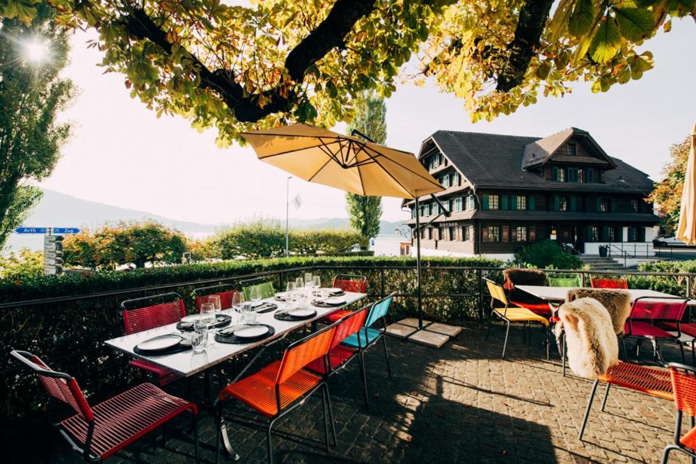 The Boutique Gasthaus Engel Walchwil Buitenkant foto